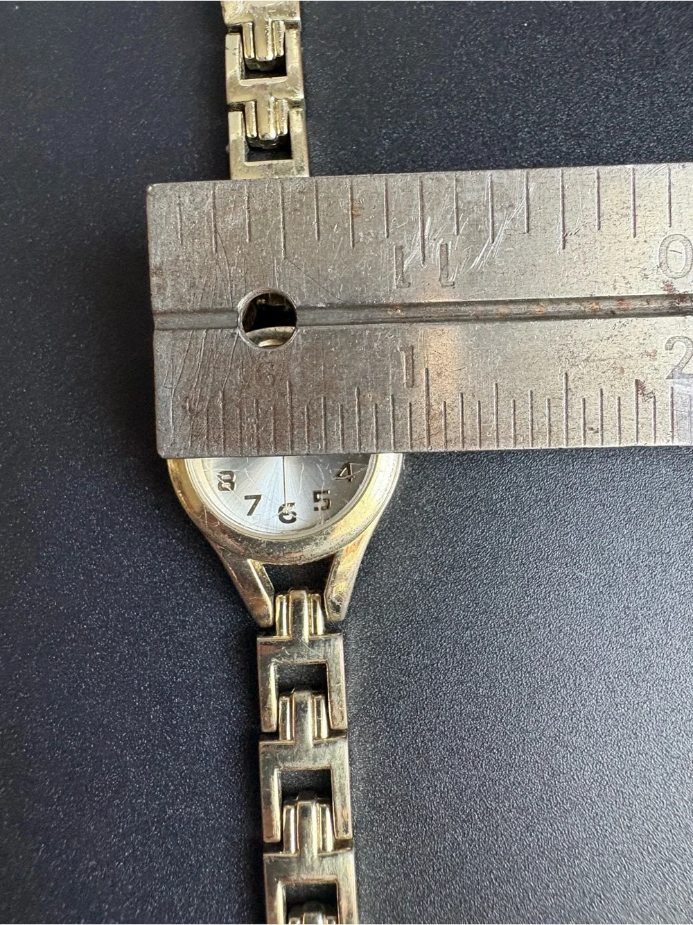 Vintage Gold‎ Tone Women's Bracelet Watch